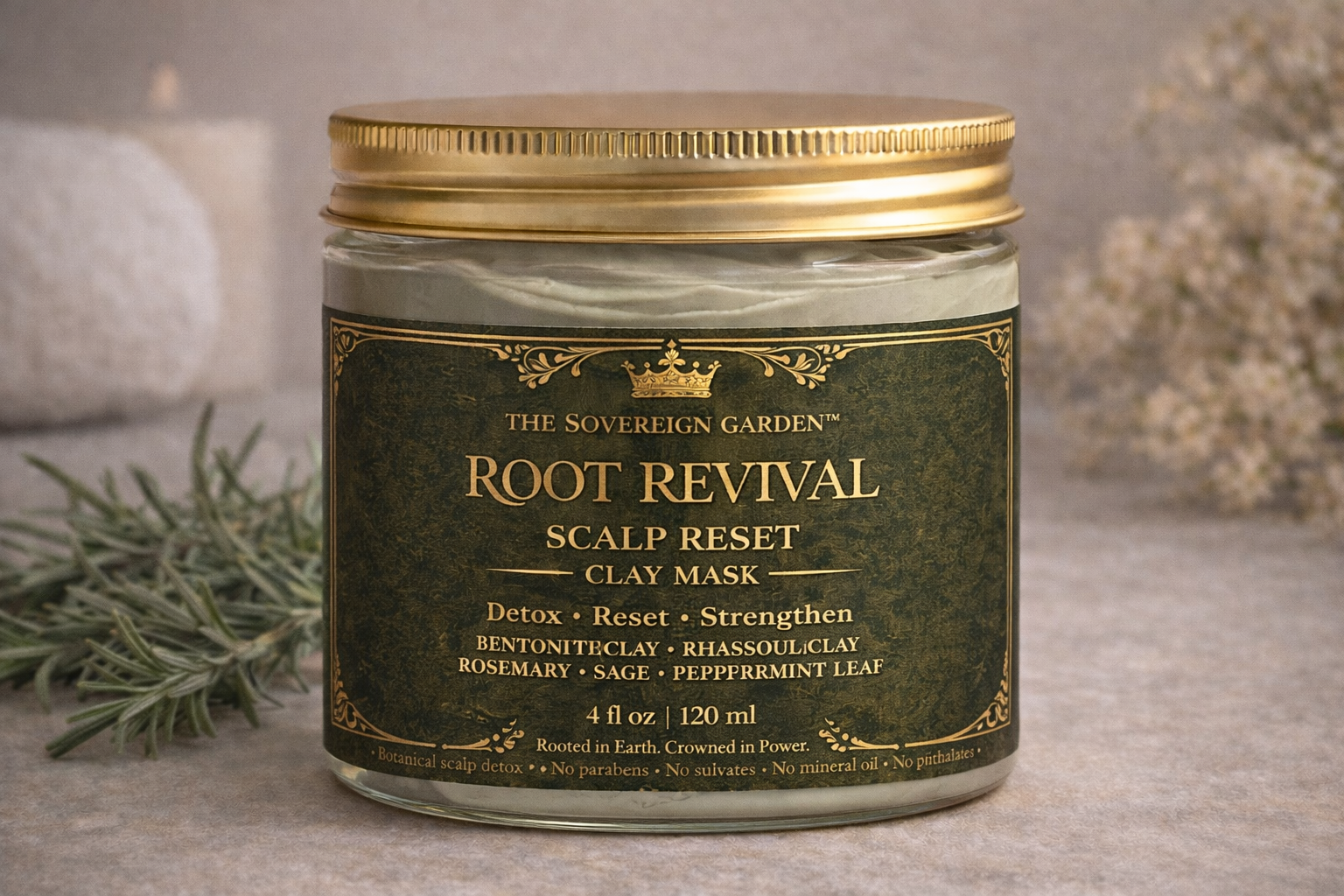 Root Revival™ – Clay Scalp Reset Mask
